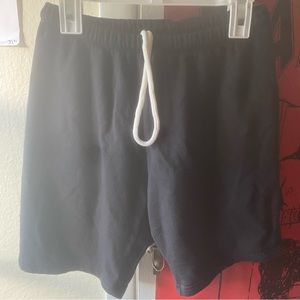 Cotton fleece biker shorts from aerie